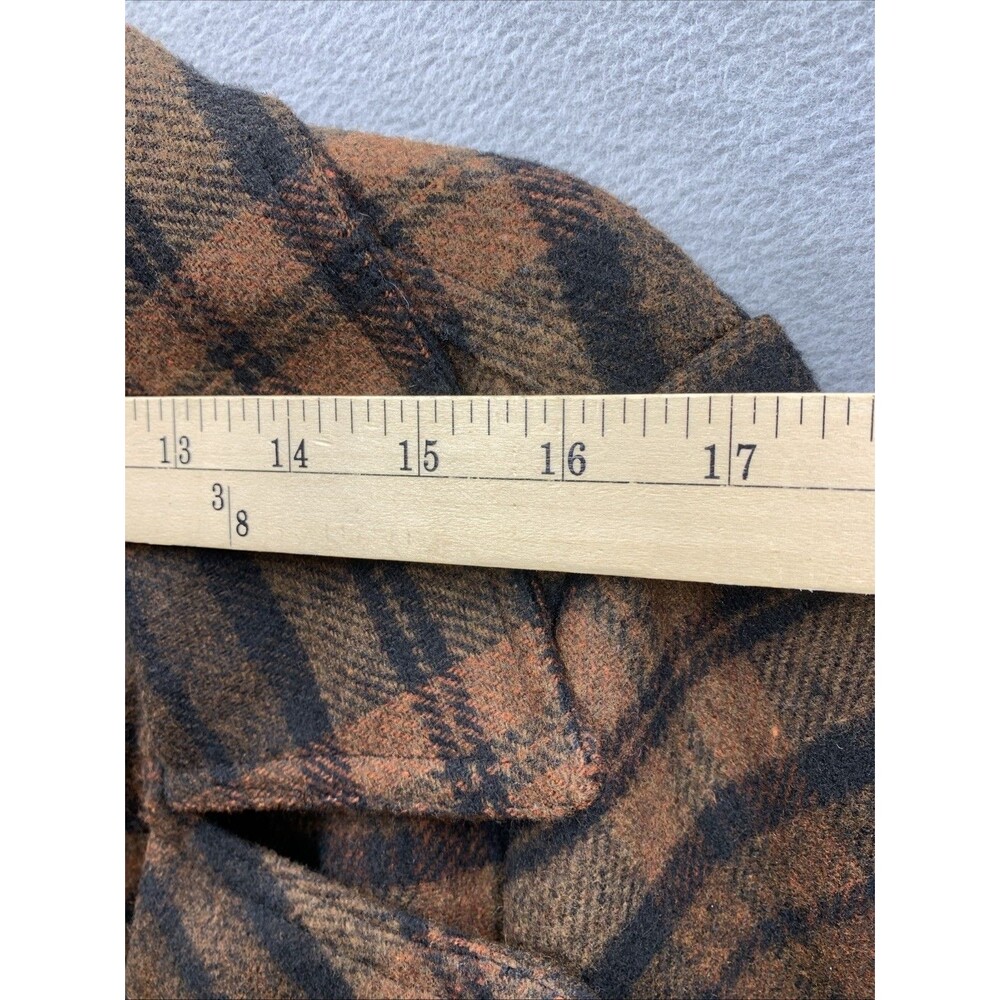 Urban Republic Collection Women's Jacket Plaid Check Belted Brown Size 1X NEW - Picture 6 of 16